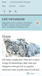 Mobile Screenshot of lifeuntangled.org
